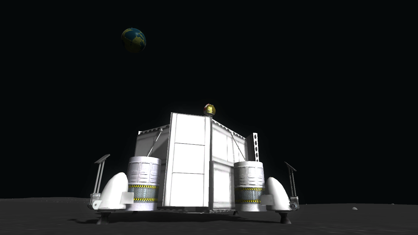With some practice, you may be capable of developing a permanent outpost on the Mun.