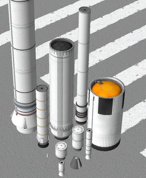 solid fuel rocket